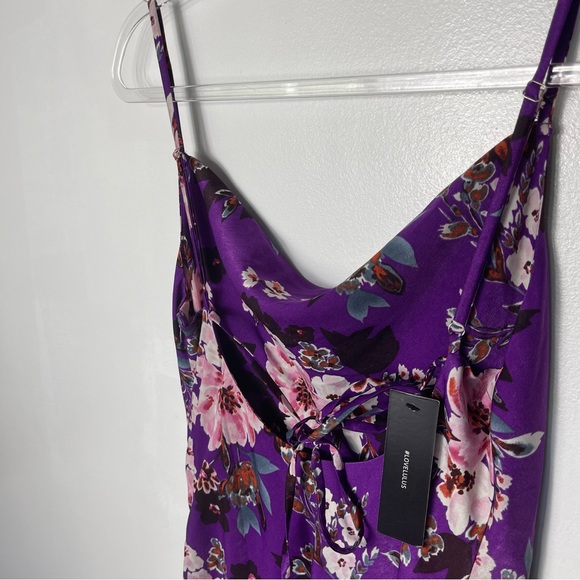 Lulu’s flower print spaghetti strap slip dress - Picture 3 of 7